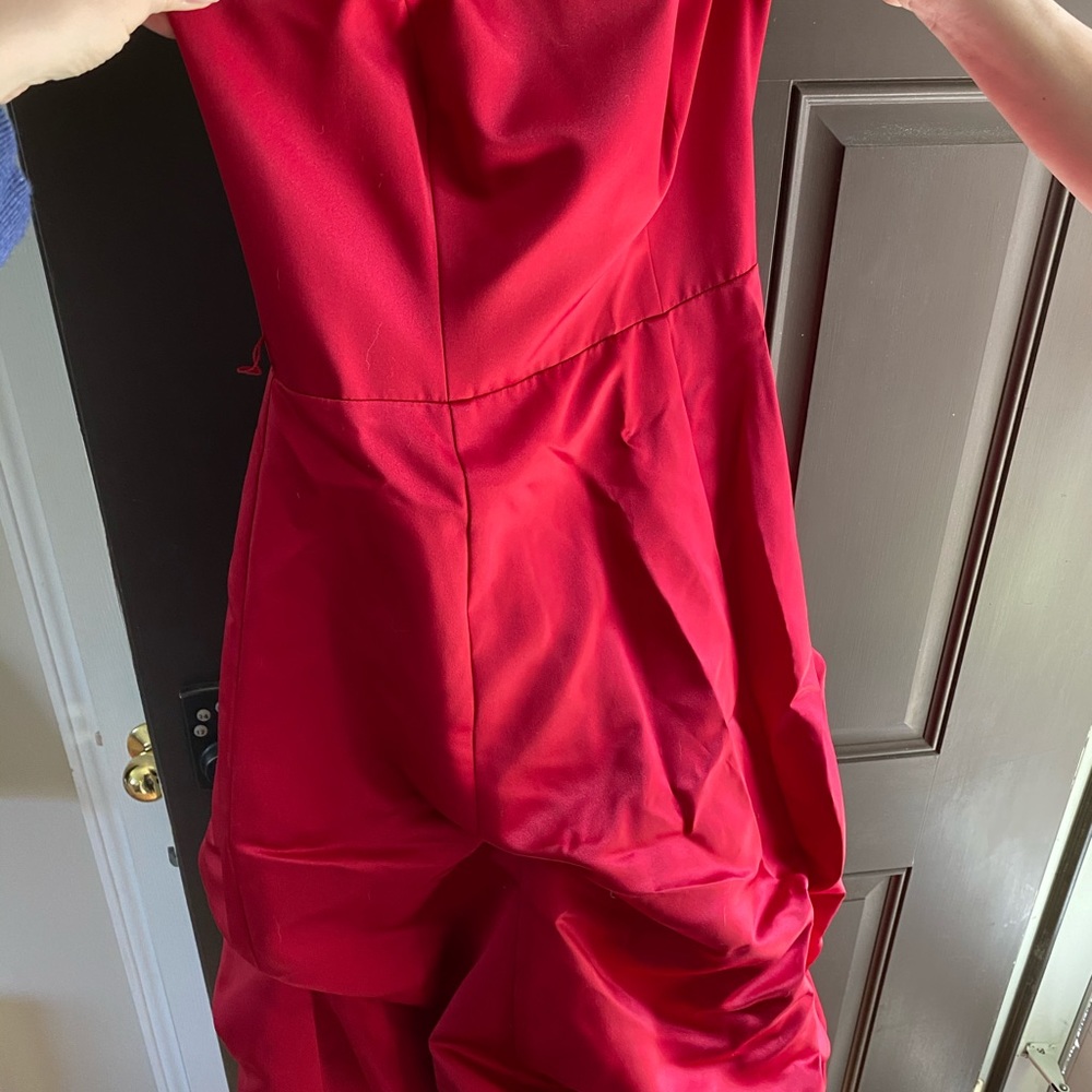 Red fancy dresses